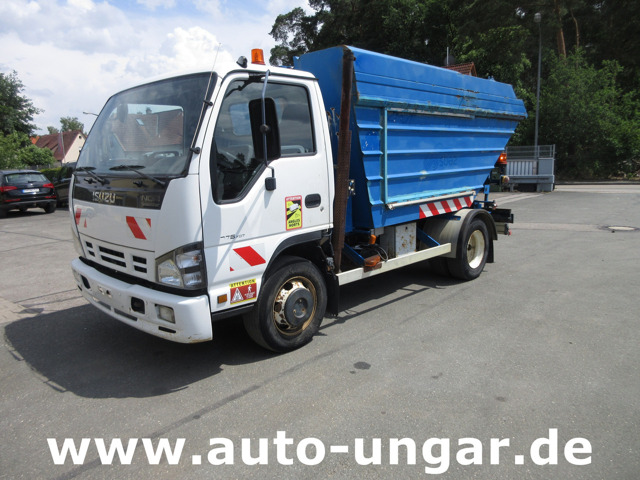 ISUZU NQR Smoother Q75 Y07 Müllwagen 8m³ TECNO 7.500kg Kipper Presse Lifter - Müllwagen: das Bild 3 ISUZU NQR Smoother Q75 Y07 Müllwagen 8m³ TECNO 7.500kg Kipper Presse Lifter - Müllwagen: das Bild 3