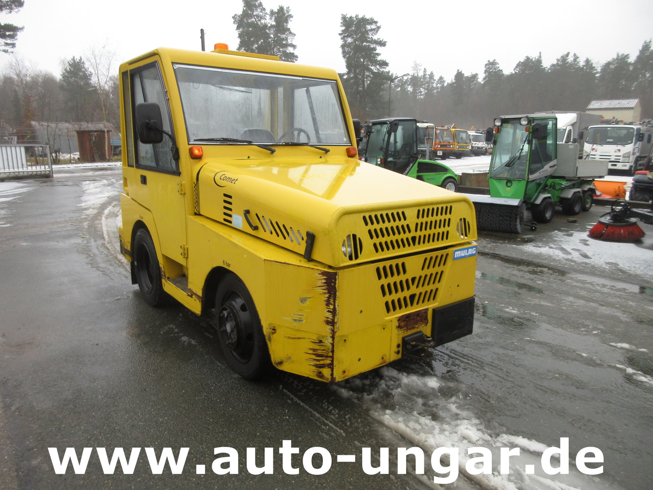 MULAG Comet 6D Diesel Schlepper Push-Back GSE Gepäckwagen - Gepäckschlepper: das Bild 1 MULAG Comet 6D Diesel Schlepper Push-Back GSE Gepäckwagen - Gepäckschlepper: das Bild 1
