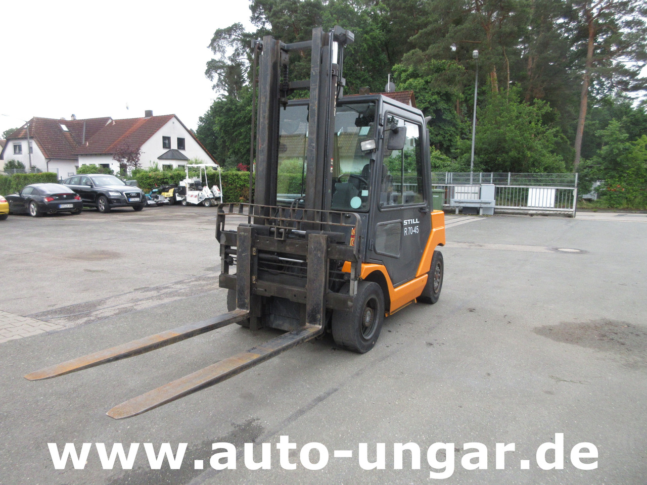 Still R70-45 Diesel Gabelstapler 4.500kg Hub Zinkenverstellung Seitenschieber - Dieselstapler: das Bild 2 Still R70-45 Diesel Gabelstapler 4.500kg Hub Zinkenverstellung Seitenschieber - Dieselstapler: das Bild 2