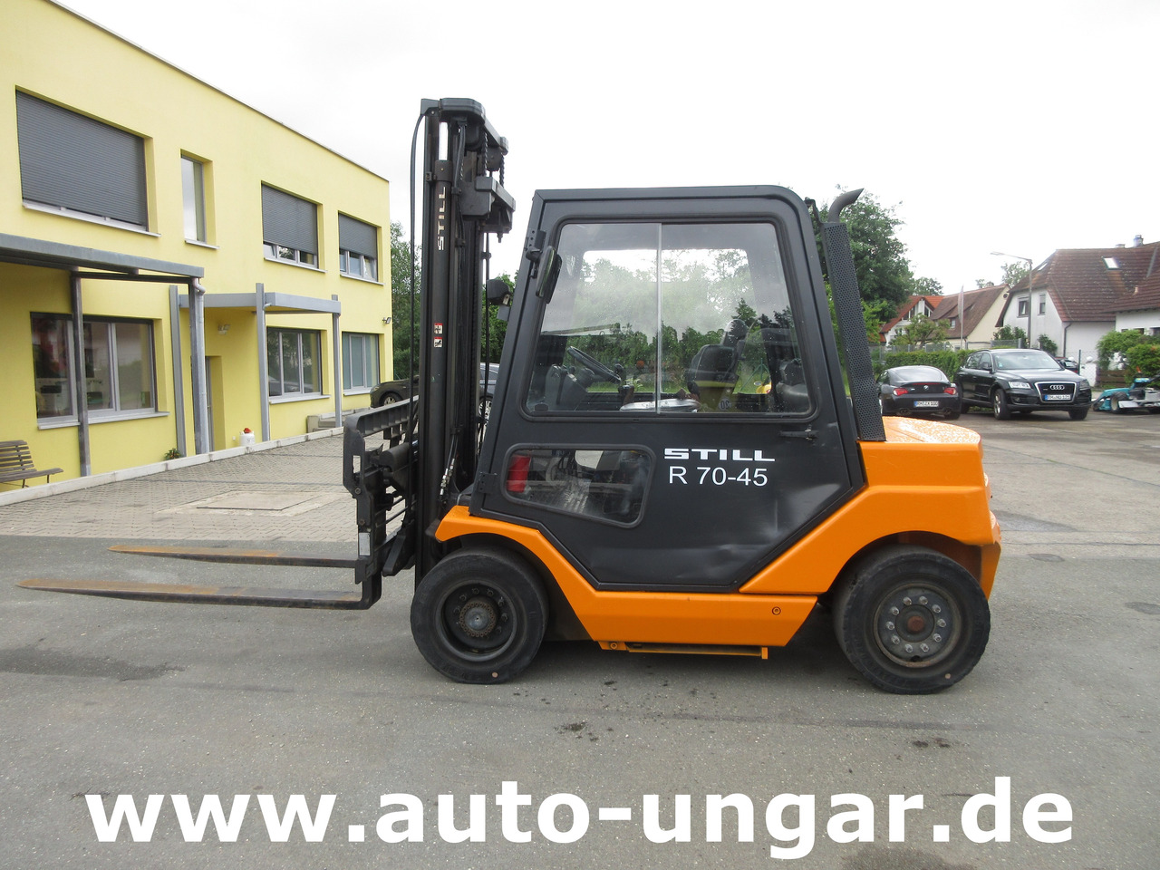 Still R70-45 Diesel Gabelstapler 4.500kg Hub Zinkenverstellung Seitenschieber - Dieselstapler: das Bild 3 Still R70-45 Diesel Gabelstapler 4.500kg Hub Zinkenverstellung Seitenschieber - Dieselstapler: das Bild 3