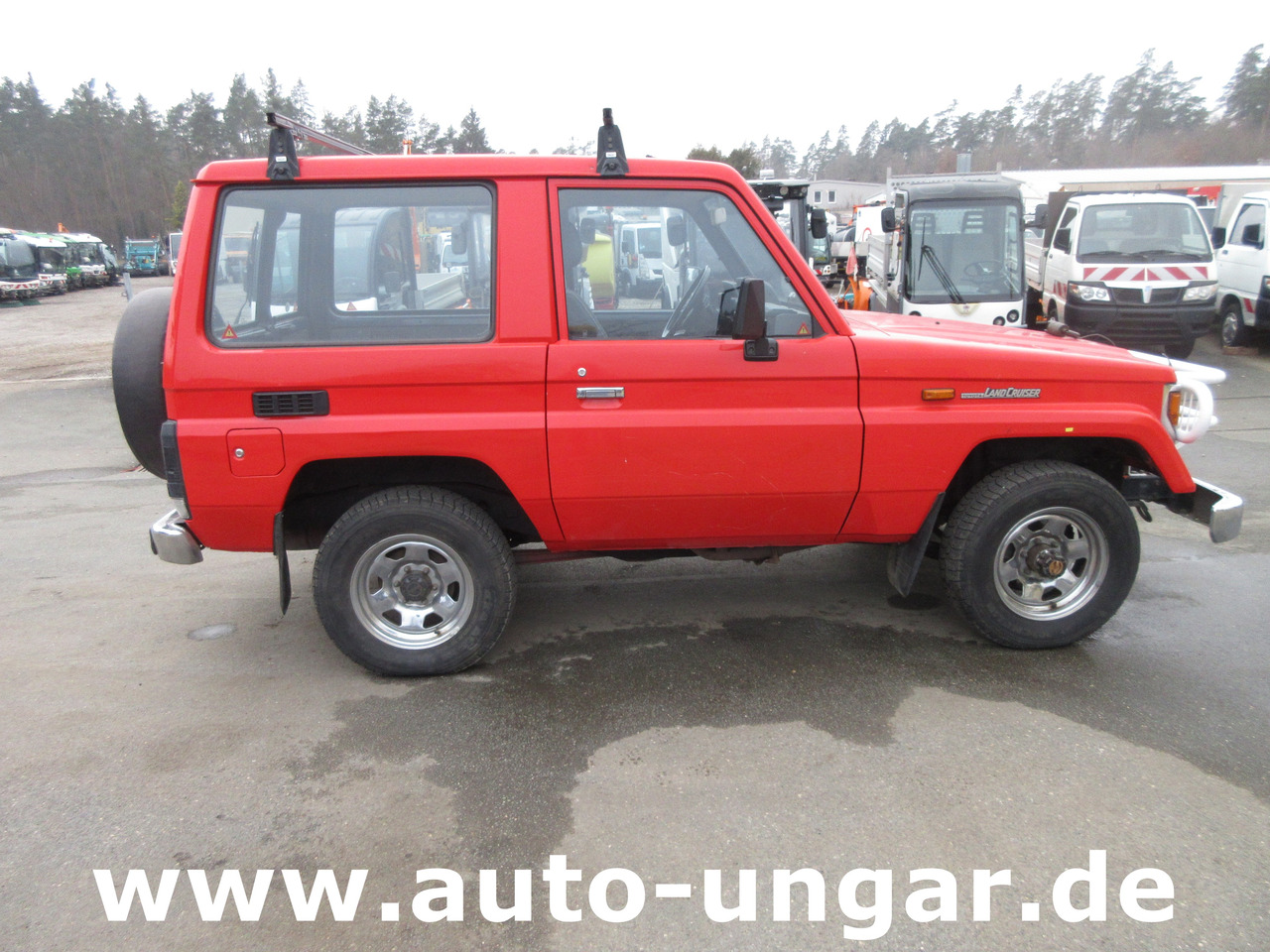 Pick-up Toyota Landcruiser LX turbo LJ70 4x4 AHK Winde ex Feuerwehr: das Bild 11