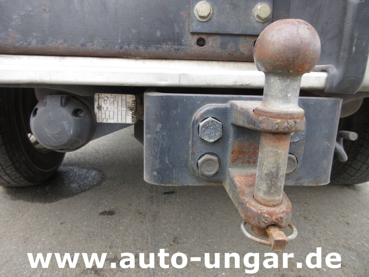 Pick-up Toyota Landcruiser LX turbo LJ70 4x4 AHK Winde ex Feuerwehr: das Bild 8