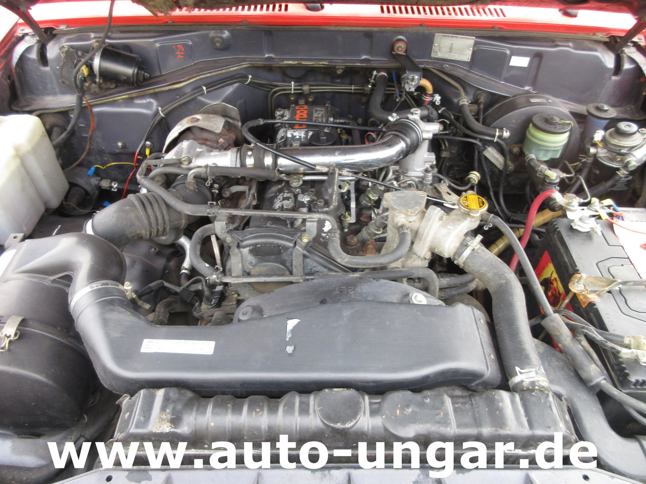 Pick-up Toyota Landcruiser LX turbo LJ70 4x4 AHK Winde ex Feuerwehr: das Bild 21