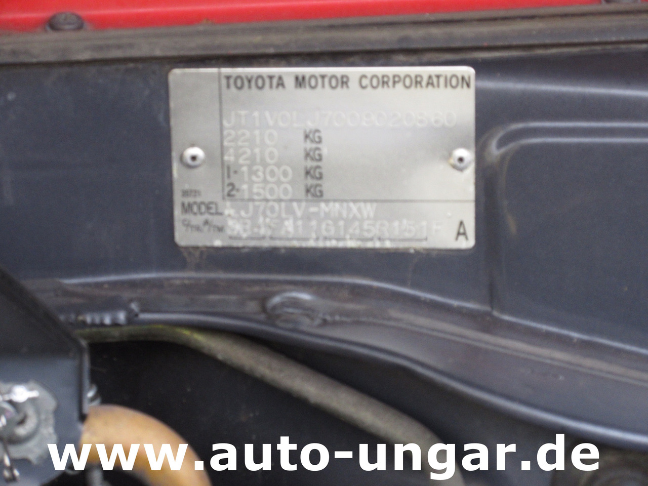 Pick-up Toyota Landcruiser LX turbo LJ70 4x4 AHK Winde ex Feuerwehr: das Bild 22