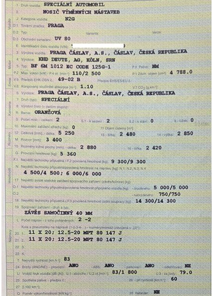 Praga UV 80 +Kobit - Baumaschine: das Bild 4 Praga UV 80 +Kobit - Baumaschine: das Bild 4