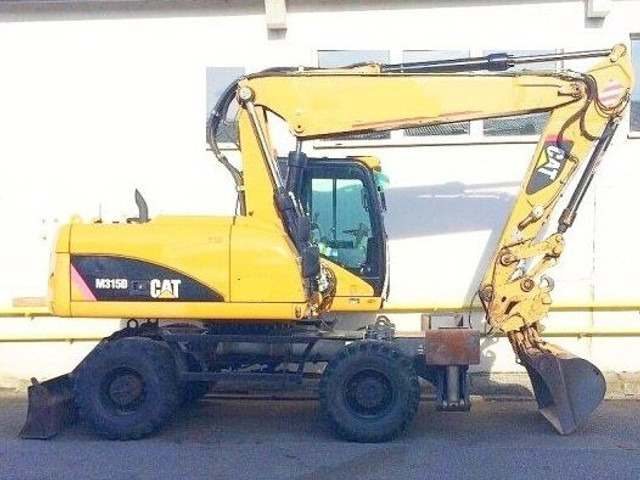 Caterpillar M 315 D - Mobilbagger: das Bild 1 Caterpillar M 315 D - Mobilbagger: das Bild 1