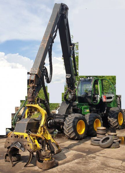 John Deere 1270E 6W - Fällgreifer: das Bild 2 John Deere 1270E 6W - Fällgreifer: das Bild 2