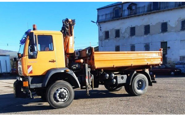MAN LE18.250 - Kipper, Autokran: das Bild 3 MAN LE18.250 - Kipper, Autokran: das Bild 3