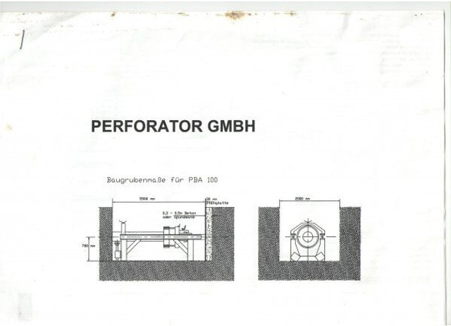 Perforator - PBA 100 (mikro-tunel) - Bohrgerät: das Bild 5 Perforator - PBA 100 (mikro-tunel) - Bohrgerät: das Bild 5