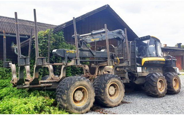 Ponsse Elephant 8W (+ K100+) - Rückewagen: das Bild 2 Ponsse Elephant 8W (+ K100+) - Rückewagen: das Bild 2