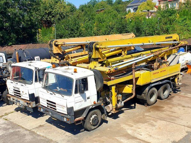 Schwing 25m BPL 601 +6x6 Tatra 815 (DOCS/KFZ MACHINE +1 no docs/kein kfz - Betonpumpe: das Bild 1 Schwing 25m BPL 601 +6x6 Tatra 815 (DOCS/KFZ MACHINE +1 no docs/kein kfz - Betonpumpe: das Bild 1