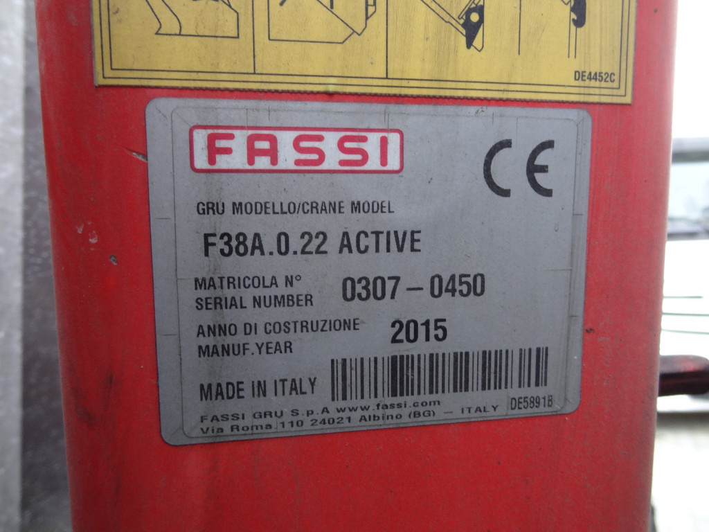 Iveco EuroCargo 120E25 Fassi F38 - Autokran, Pritsche LKW: das Bild 5 Iveco EuroCargo 120E25 Fassi F38 - Autokran, Pritsche LKW: das Bild 5