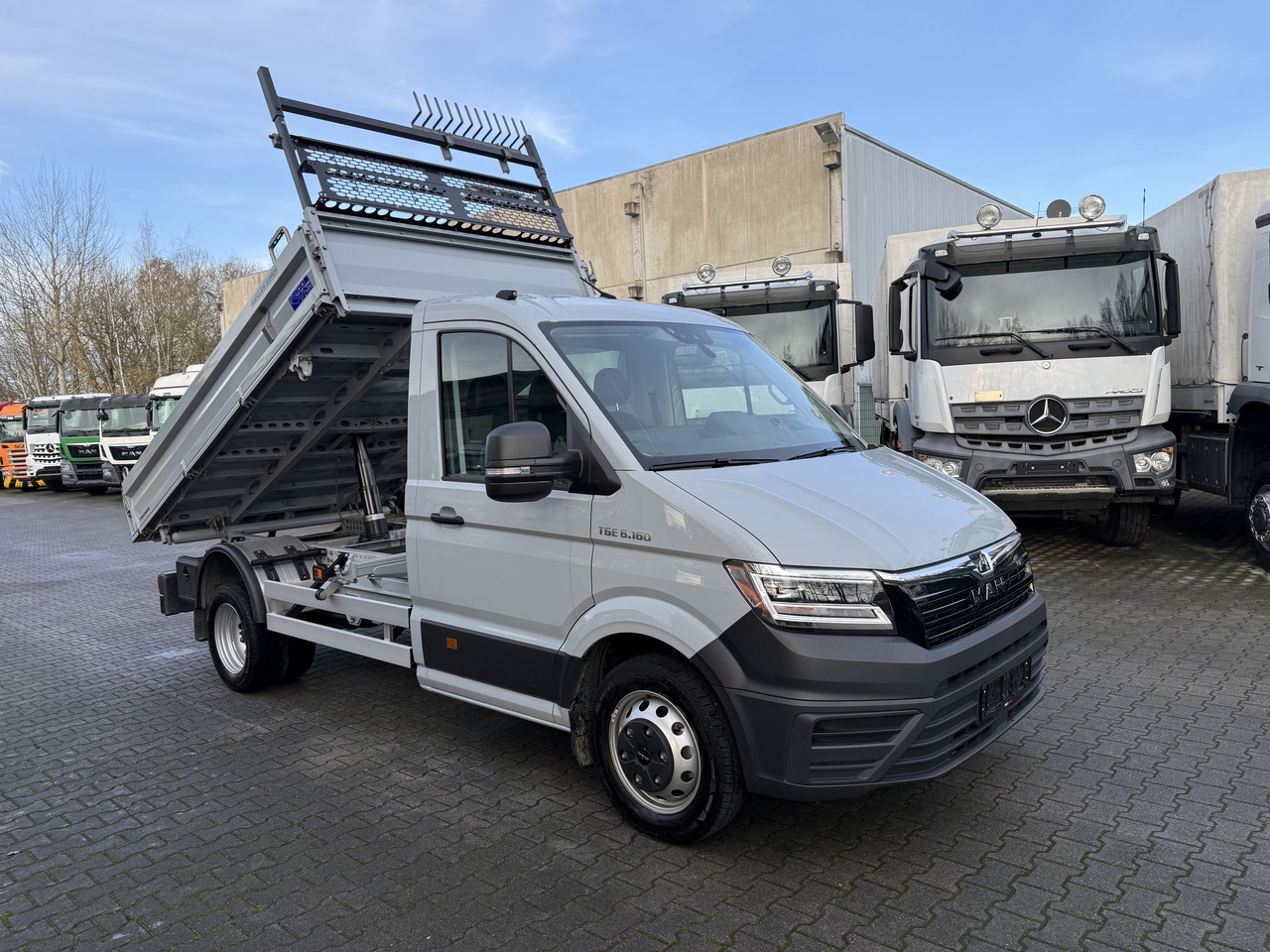 Kipper MAN TGE 6.160 Meiller Trigenius Neuwertig !: das Bild 8