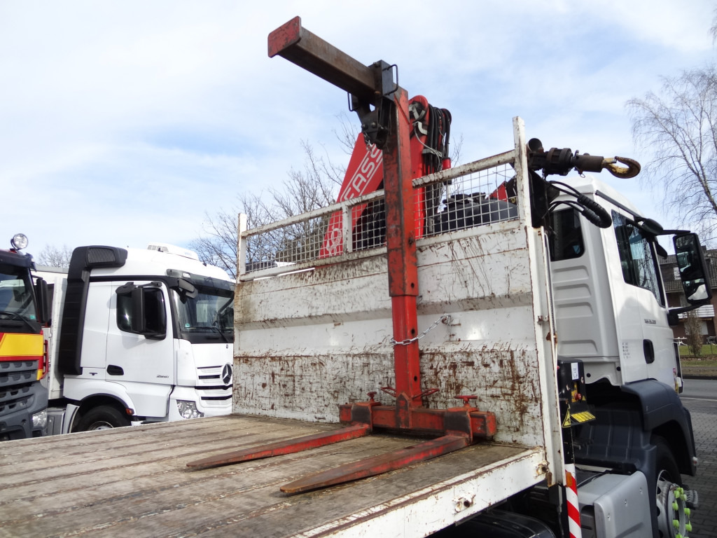 MAN TGS 26.320 6X4 BB mit Kran Fassi F175 - Autokran, Pritsche LKW: das Bild 3 MAN TGS 26.320 6X4 BB mit Kran Fassi F175 - Autokran, Pritsche LKW: das Bild 3
