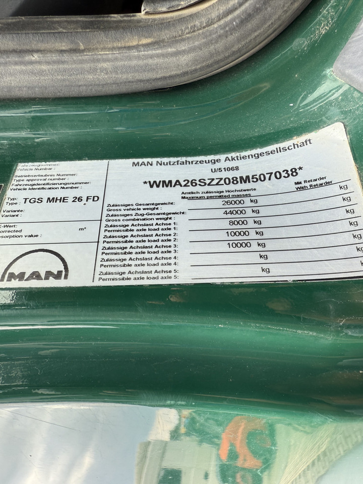 MAN TGS 26.440 6X4 BB Meiller - Kipper: das Bild 5 MAN TGS 26.440 6X4 BB Meiller - Kipper: das Bild 5