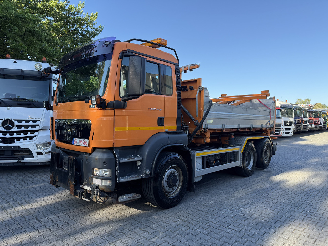MAN TGS 28.400 6X4H-4 BL - Kipper, Autokran: das Bild 1 MAN TGS 28.400 6X4H-4 BL - Kipper, Autokran: das Bild 1