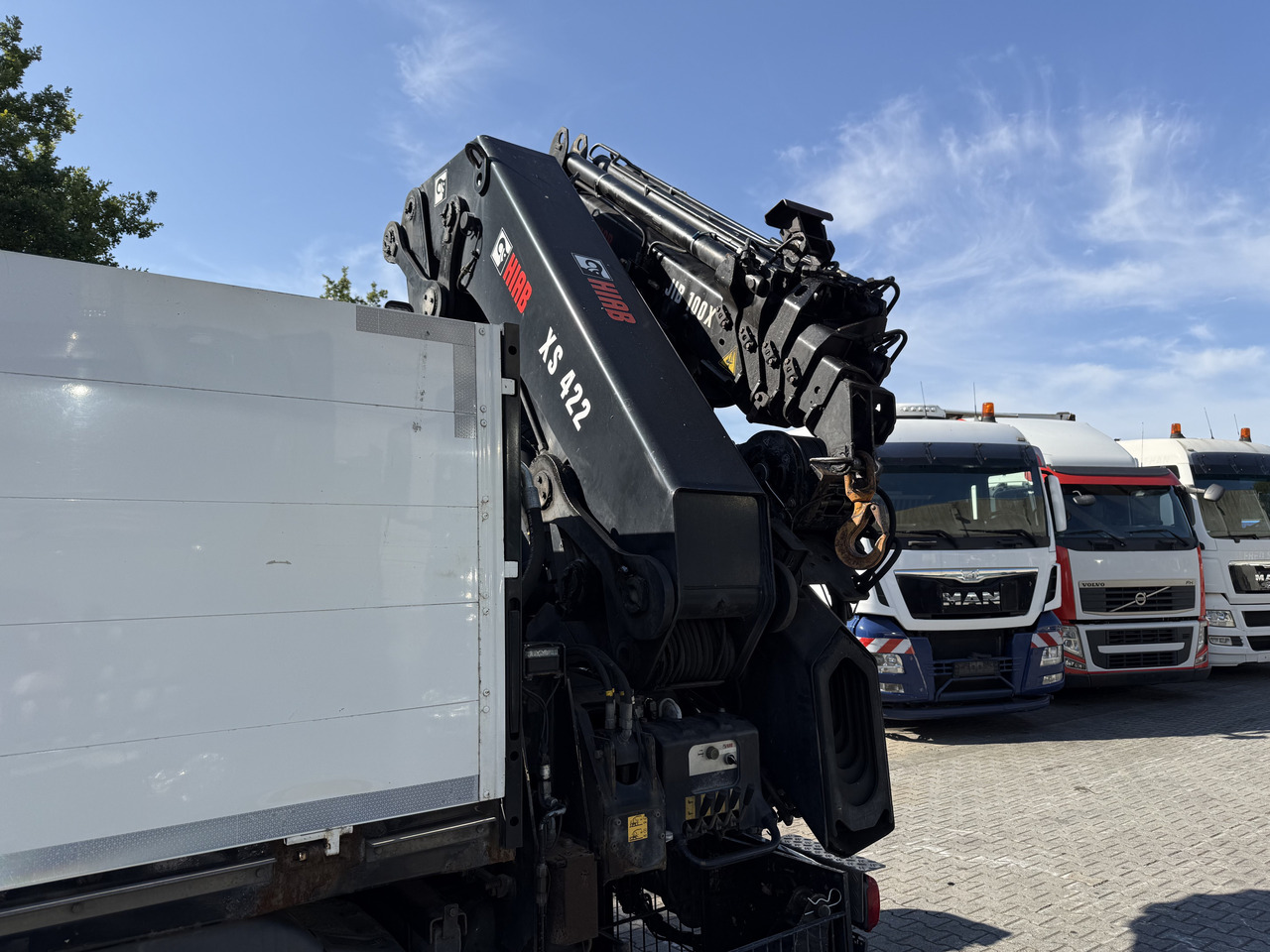 MAN TGX 26.480 6X2 Hiab 422 Bj 2017 bis 30 Meter - Autokran, Pritsche LKW: das Bild 3 MAN TGX 26.480 6X2 Hiab 422 Bj 2017 bis 30 Meter - Autokran, Pritsche LKW: das Bild 3