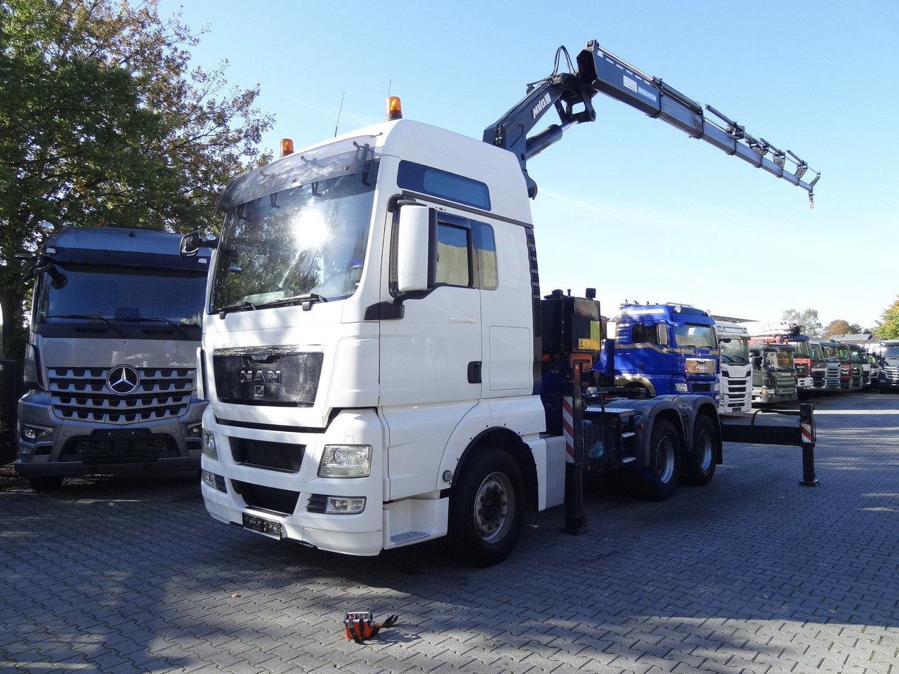 MAN TGX 33.480 6X4 Kran MKG 381 bis 20 Meter - Autokran, Sattelzugmaschine: das Bild 1 MAN TGX 33.480 6X4 Kran MKG 381 bis 20 Meter - Autokran, Sattelzugmaschine: das Bild 1