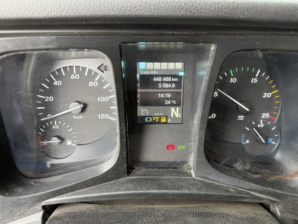 Mercedes-Benz Arocs 3251 8X4 Haken mit Kran HMF 2620 K5 - Abrollkipper, Autokran: das Bild 5 Mercedes-Benz Arocs 3251 8X4 Haken mit Kran HMF 2620 K5 - Abrollkipper, Autokran: das Bild 5