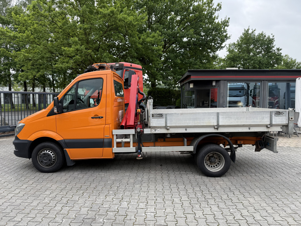 Mercedes-Benz Sprinter 516 Kipper mit Kran HMF 270 - Kipper Transporter: das Bild 3 Mercedes-Benz Sprinter 516 Kipper mit Kran HMF 270 - Kipper Transporter: das Bild 3