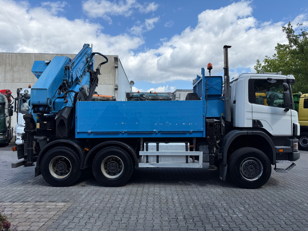 Autokran, Pritsche LKW Scania P124 360 6X6 Palfinger 48000 bis 32 Meter: das Bild 10