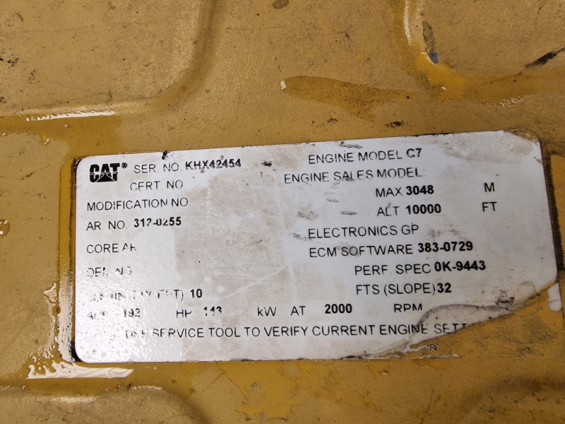 Caterpillar C7 / C7.2 140K Motor Grader Engine (Plant) - Motor für Baumaschine: das Bild 2 Caterpillar C7 / C7.2 140K Motor Grader Engine (Plant) - Motor für Baumaschine: das Bild 2