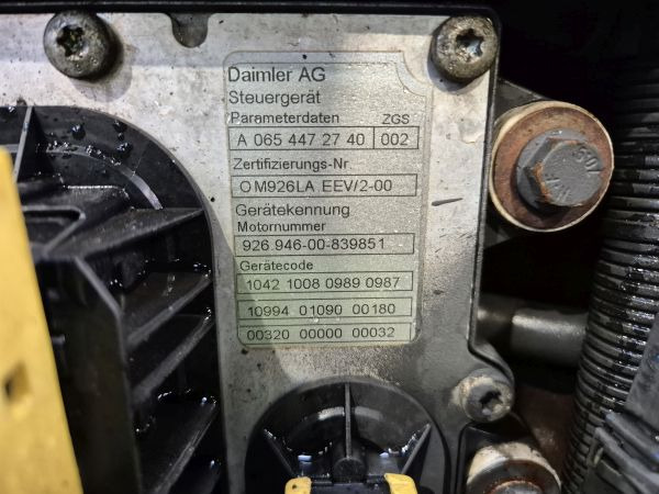 Mercedes Benz OM926LA.EEV/2-03 Econic Spec Engine (Truck) - Motor für LKW: das Bild 2 Mercedes Benz OM926LA.EEV/2-03 Econic Spec Engine (Truck) - Motor für LKW: das Bild 2
