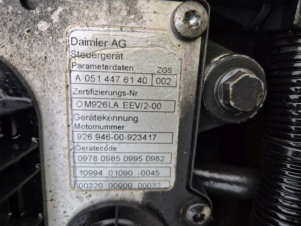 Mercedes Benz OM926LA.EEV/2-03 Econic Spec Engine (Truck) - Motor für LKW: das Bild 2 Mercedes Benz OM926LA.EEV/2-03 Econic Spec Engine (Truck) - Motor für LKW: das Bild 2