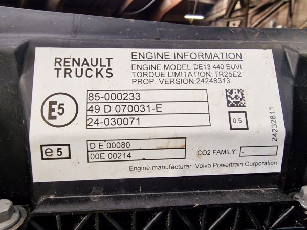 Volvo DE13 440 EUVI Engine (Truck) 2023 (Latest Model) - Motor für LKW: das Bild 3 Volvo DE13 440 EUVI Engine (Truck) 2023 (Latest Model) - Motor für LKW: das Bild 3