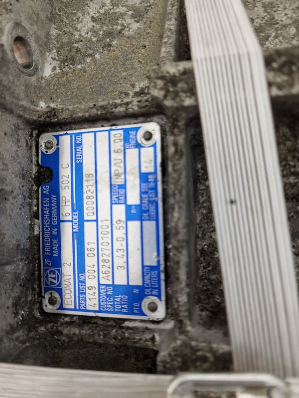 Getriebe ZF Ecomat 2 6HP502C Gearbox: das Bild 11