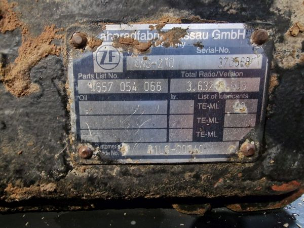 ZF Industrial/Hyundai 4WG-210 Gearbox - Getriebe: das Bild 2 ZF Industrial/Hyundai 4WG-210 Gearbox - Getriebe: das Bild 2