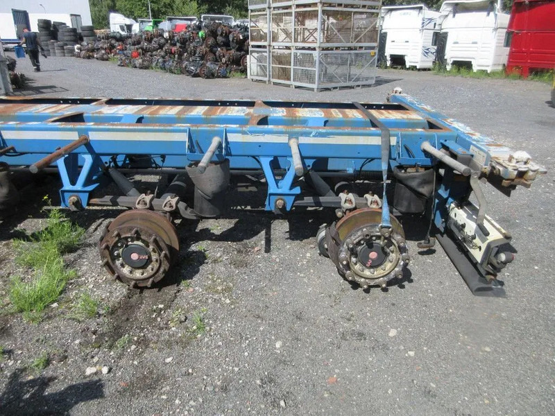 Container/ Wechselfahrgestell Auflieger D-Tec FLEXITRAILER VOOR ONDERDELEN SAF AS B9-22S  MODEL 2016: das Bild 8