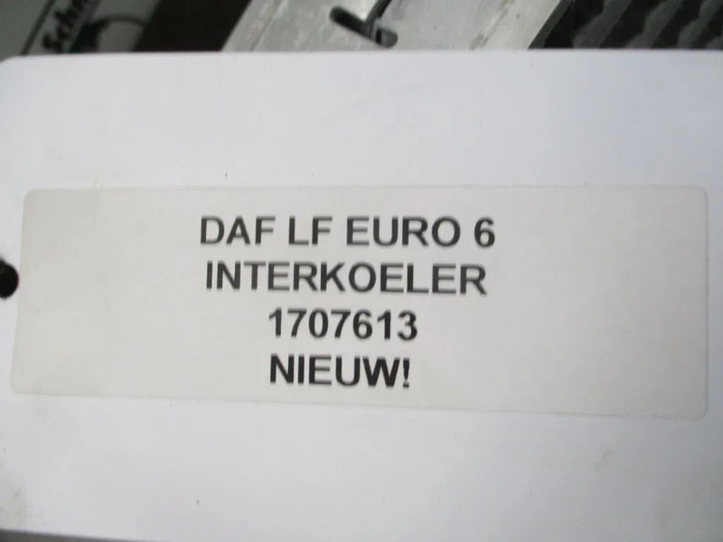 DAF 1707613 INTERKOELER DAF LF PX5 PX7 EURO 6 NIEUW! - Interkühler für LKW: das Bild 2 DAF 1707613 INTERKOELER DAF LF PX5 PX7 EURO 6 NIEUW! - Interkühler für LKW: das Bild 2