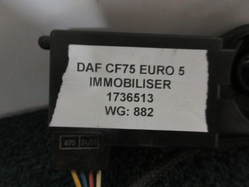 DAF 1736513 IMMOBILISER DAF CF 75 EURO 5 - Elektrische Ausrüstung für LKW: das Bild 4 DAF 1736513 IMMOBILISER DAF CF 75 EURO 5 - Elektrische Ausrüstung für LKW: das Bild 4