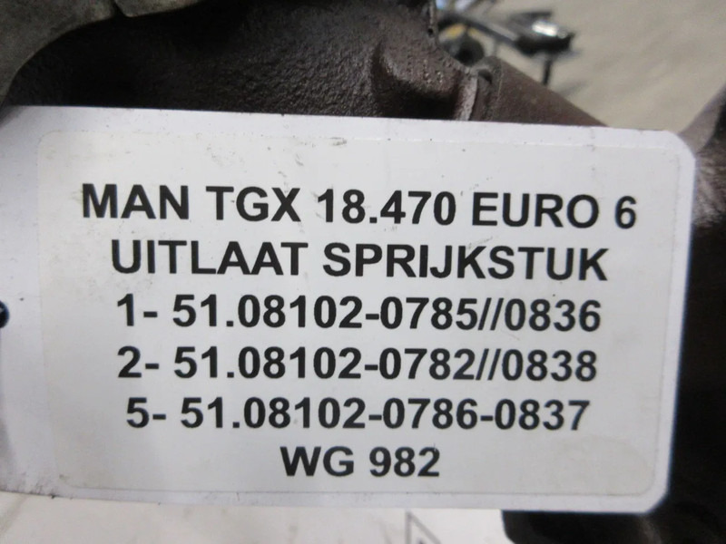 MAN 51.08102-0785 // 0836 // 51.08102-0782 // 0838 // 51. 08102-0786 // 0837 // MAN TGX 18.470 - Abgaskrümmer für LKW: das Bild 5 MAN 51.08102-0785 // 0836 // 51.08102-0782 // 0838 // 51. 08102-0786 // 0837 // MAN TGX 18.470 - Abgaskrümmer für LKW: das Bild 5