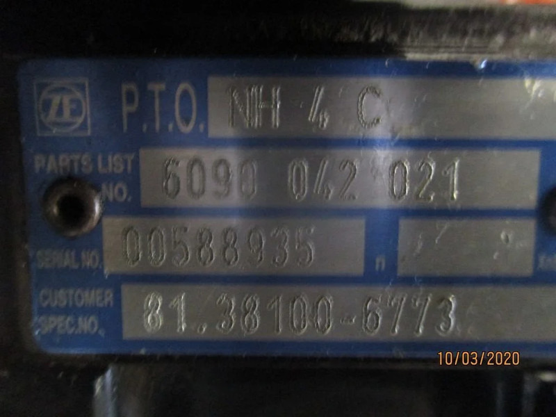 Hydraulik für LKW MAN 81.38100-6773 POMP EN PTO MAN TGS TGX EURO 6 MODEL 2020: das Bild 12