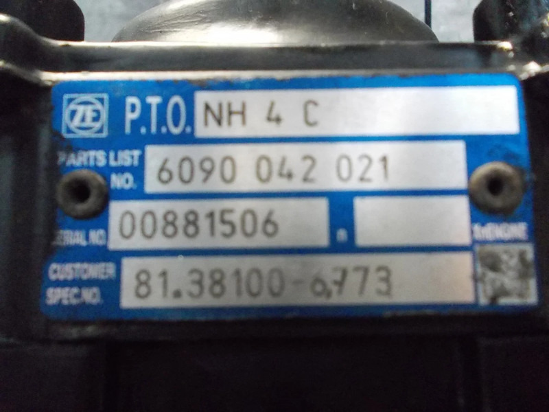 Hydraulik für LKW MAN 81.38100-6773 POMP EN PTO MAN TGS TGX EURO 6 MODEL 2020: das Bild 13