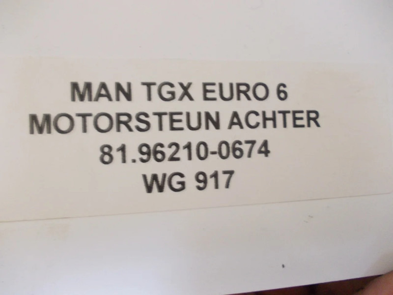MAN TGX 81.96210-0674 MOTORSTEUN ACHTER EURO 6 - Motor und Teile für LKW: das Bild 5 MAN TGX 81.96210-0674 MOTORSTEUN ACHTER EURO 6 - Motor und Teile für LKW: das Bild 5