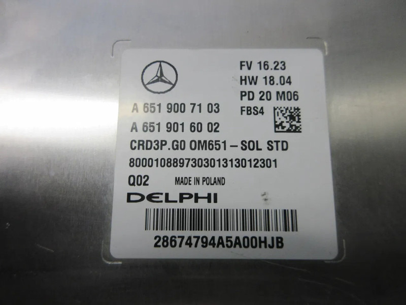 Mercedes-Benz A 651 900 71 03 // A 651 901 60 02 CRD3P MODULEN SPRINTER MODEL 2020 - Elektrische Ausrüstung für LKW: das Bild 5 Mercedes-Benz A 651 900 71 03 // A 651 901 60 02 CRD3P MODULEN SPRINTER MODEL 2020 - Elektrische Ausrüstung für LKW: das Bild 5