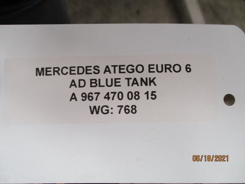 Mercedes-Benz ATEGO A 967 470 08 15 AD BLUE TANK - Kraftstofftank für LKW: das Bild 3 Mercedes-Benz ATEGO A 967 470 08 15 AD BLUE TANK - Kraftstofftank für LKW: das Bild 3
