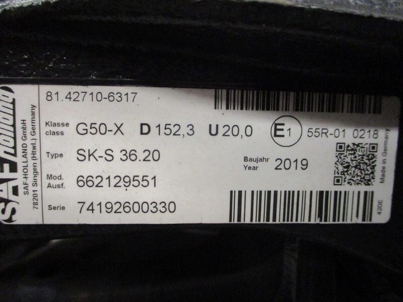 SAF G50-X D 152,3 U 20,0 81.42710-6317 G50-X D 152,3 U 20,0 81.42710-6317 SAF HOLLAND Schotels .NIEUWE 5 X OP VOORRAAD - Sattelkupplung für LKW: das Bild 3 SAF G50-X D 152,3 U 20,0 81.42710-6317 G50-X D 152,3 U 20,0 81.42710-6317 SAF HOLLAND Schotels .NIEUWE 5 X OP VOORRAAD - Sattelkupplung für LKW: das Bild 3