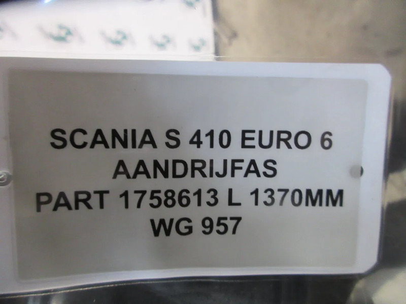 Antriebswelle für LKW Scania 1758613 L=1370 MM SCANIA R 410 EURO 6 MODEL 2022 NGS: das Bild 6