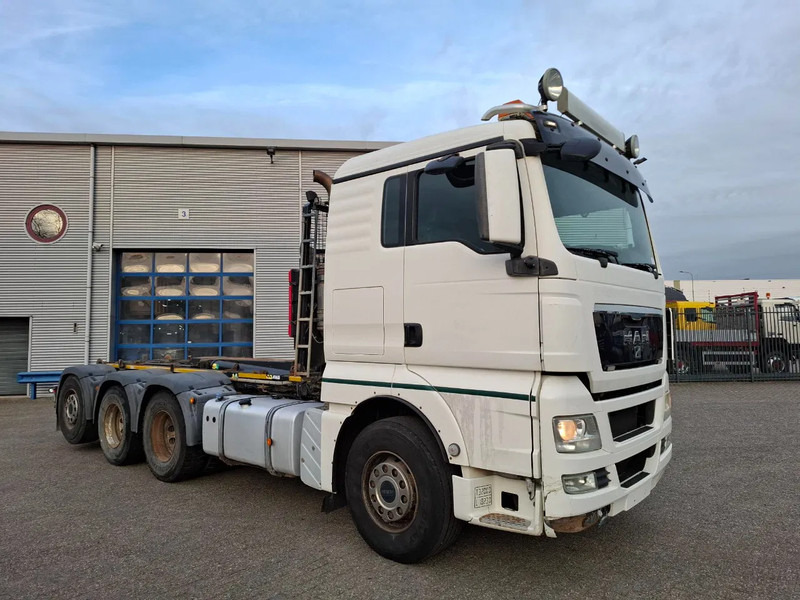MAN TGX35.480 / LIFT+LENKACHSE / ONLY:392634 KM / JOAB HOOK / AIRCO / FRIDGE / AUTOMATIC / EURO-5 / 2012 - Seil Abrollkipper: das Bild 3 MAN TGX35.480 / LIFT+LENKACHSE / ONLY:392634 KM / JOAB HOOK / AIRCO / FRIDGE / AUTOMATIC / EURO-5 / 2012 - Seil Abrollkipper: das Bild 3