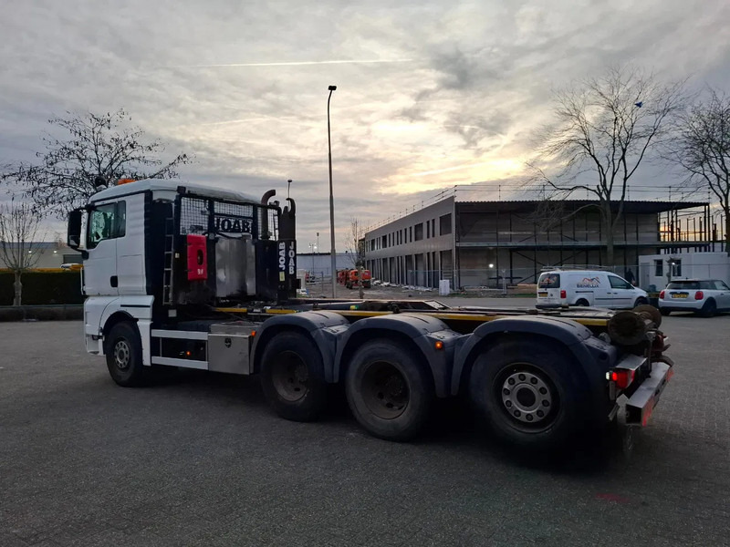 MAN TGX35.480 / LIFT+LENKACHSE / ONLY:392634 KM / JOAB HOOK / AIRCO / FRIDGE / AUTOMATIC / EURO-5 / 2012 - Seil Abrollkipper: das Bild 4 MAN TGX35.480 / LIFT+LENKACHSE / ONLY:392634 KM / JOAB HOOK / AIRCO / FRIDGE / AUTOMATIC / EURO-5 / 2012 - Seil Abrollkipper: das Bild 4