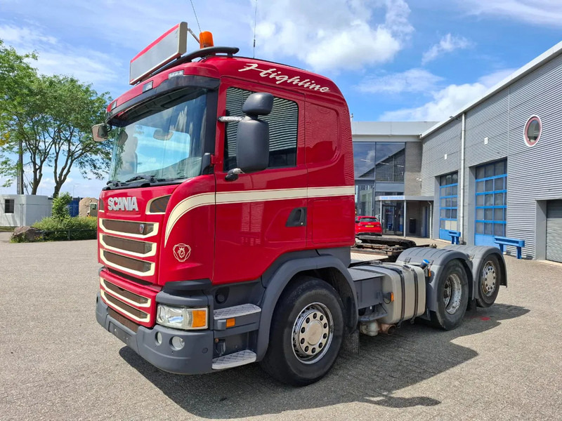Scania G410 / 6X2 / HYDRAULICS / ONLY:398177 KM / FRIDGE / AUTOMATIC / EURO-6 / 2015 - Sattelzugmaschine: das Bild 1 Scania G410 / 6X2 / HYDRAULICS / ONLY:398177 KM / FRIDGE / AUTOMATIC / EURO-6 / 2015 - Sattelzugmaschine: das Bild 1
