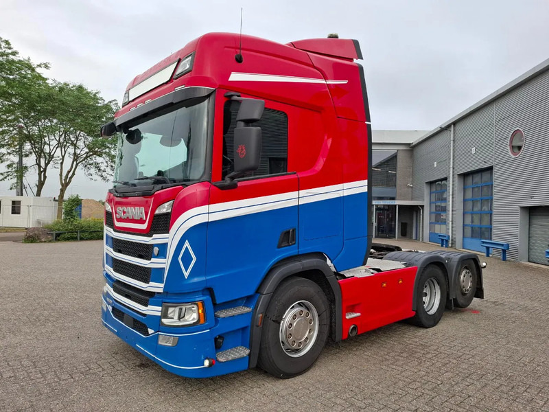 Scania NGS R500 / 6X2 / FULL-AIR / NAVI / LWDS / 768193 KM / AUTOMATIC / EURO-6 / 2018 - Sattelzugmaschine: das Bild 1 Scania NGS R500 / 6X2 / FULL-AIR / NAVI / LWDS / 768193 KM / AUTOMATIC / EURO-6 / 2018 - Sattelzugmaschine: das Bild 1