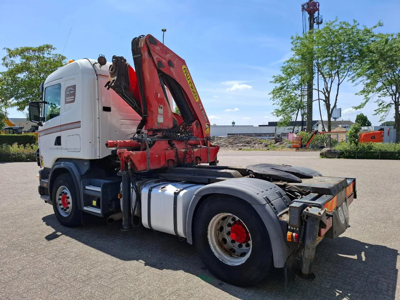 Scania 124G-420 / RETARDER / PALFINGER PK32080 / DOUBLE TANK / AIRCO / GOOD CONDITION / MANUAL / EURO-3 / 2004 - Autokran: das Bild 5 Scania 124G-420 / RETARDER / PALFINGER PK32080 / DOUBLE TANK / AIRCO / GOOD CONDITION / MANUAL / EURO-3 / 2004 - Autokran: das Bild 5