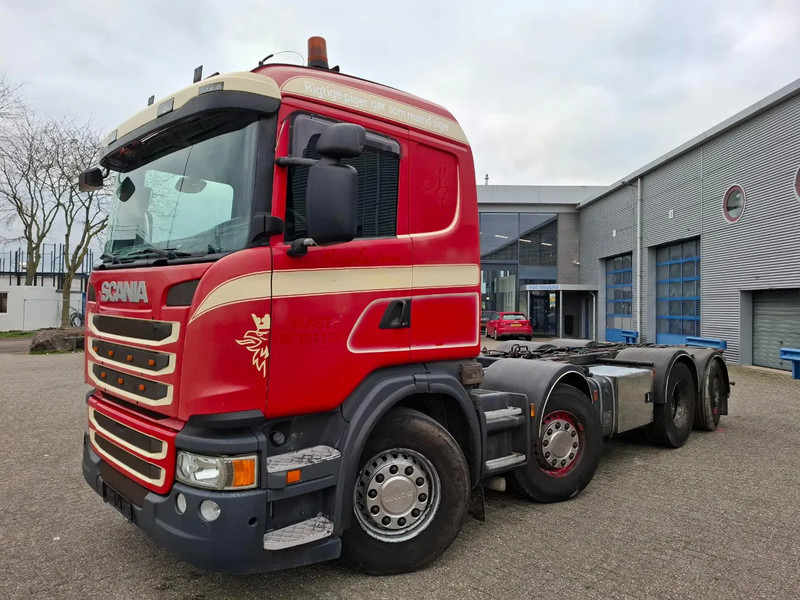 Scania G480 / 8X2 / HYDRAULICS / LIFT+LENKACHSE / FULL-AIR / AIRCO / EURO-5 / 2013 - Fahrgestell LKW: das Bild 1 Scania G480 / 8X2 / HYDRAULICS / LIFT+LENKACHSE / FULL-AIR / AIRCO / EURO-5 / 2013 - Fahrgestell LKW: das Bild 1