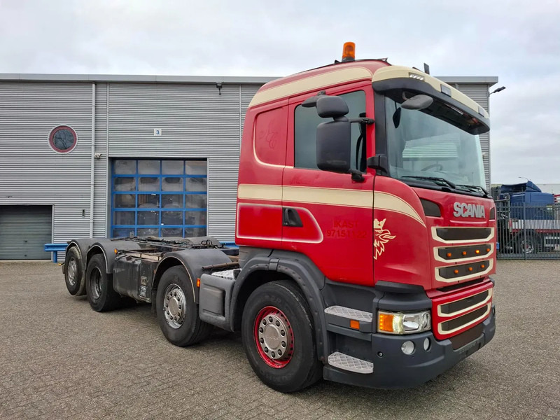 Scania G480 / 8X2 / HYDRAULICS / LIFT+LENKACHSE / FULL-AIR / AIRCO / EURO-5 / 2013 - Fahrgestell LKW: das Bild 2 Scania G480 / 8X2 / HYDRAULICS / LIFT+LENKACHSE / FULL-AIR / AIRCO / EURO-5 / 2013 - Fahrgestell LKW: das Bild 2
