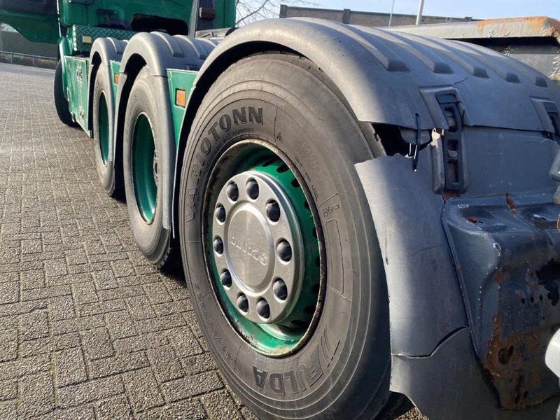 Abrollkipper Scania R520 V8 / 8X4 / BIG AXLE / AJK HOOKLIFT 30TON / LIFT+LENKACHSE / NAVI / LEATHER / FULL-AIR / AUTOMATIC / EURO-6 / 2015: das Bild 11